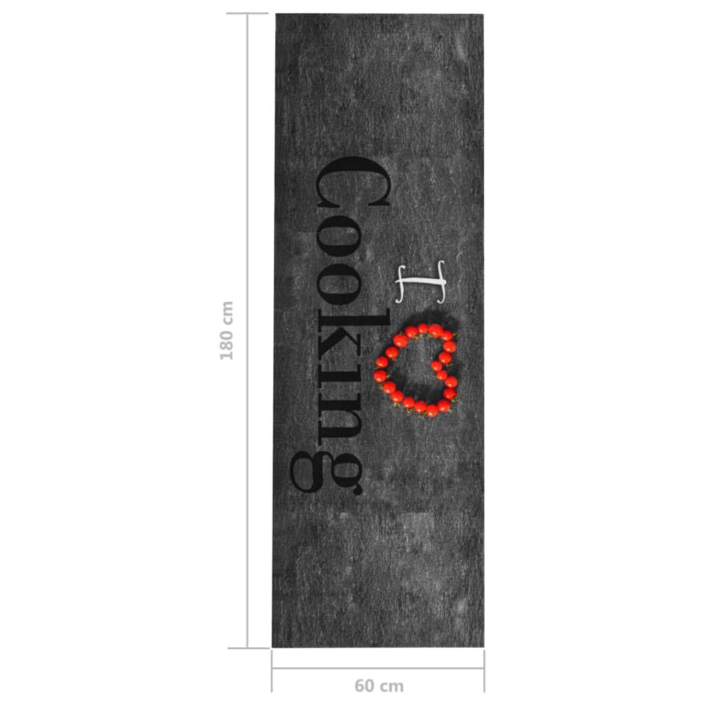 Küchenbodenmatte Waschbar Cooking 60X180 Cm