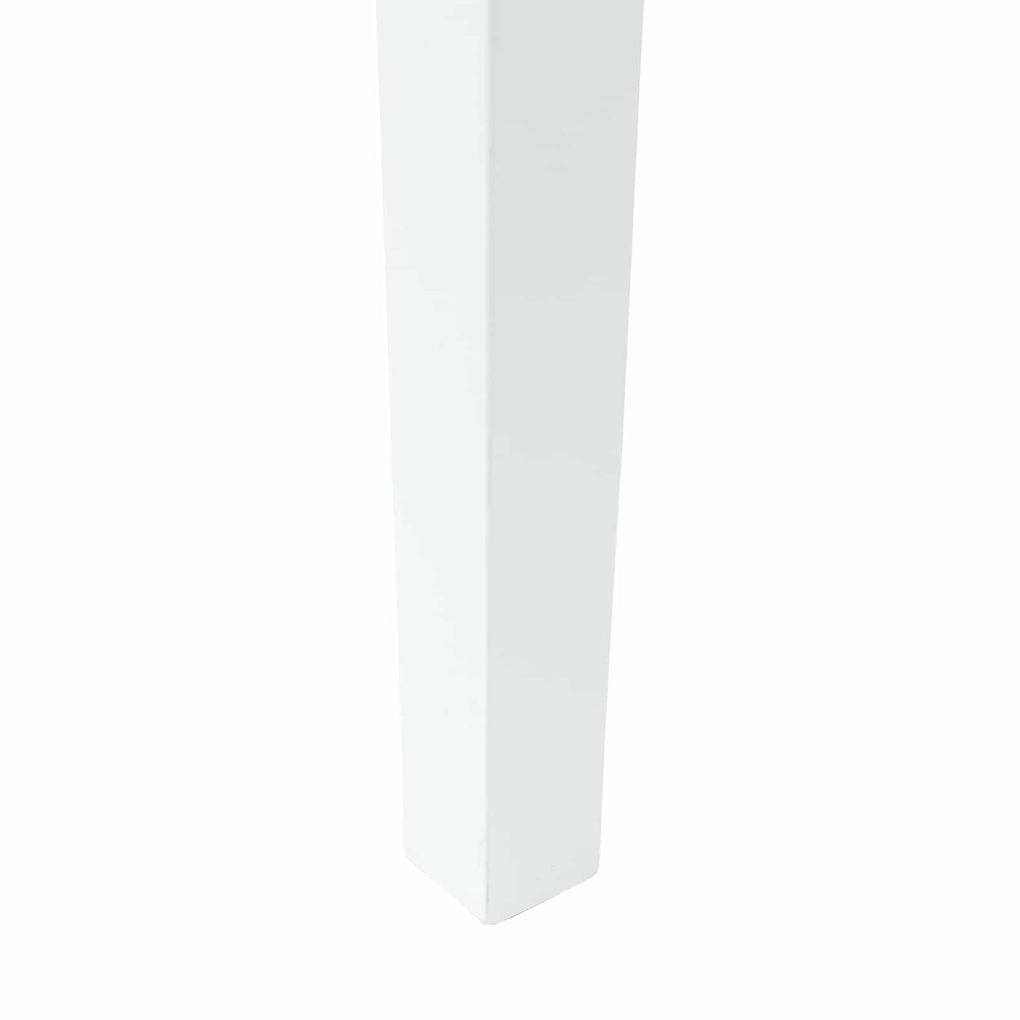 Esszimmerstühle 2 Pcs Weiß 50 X 52,5 X 91 Cm Massives Gummiholz