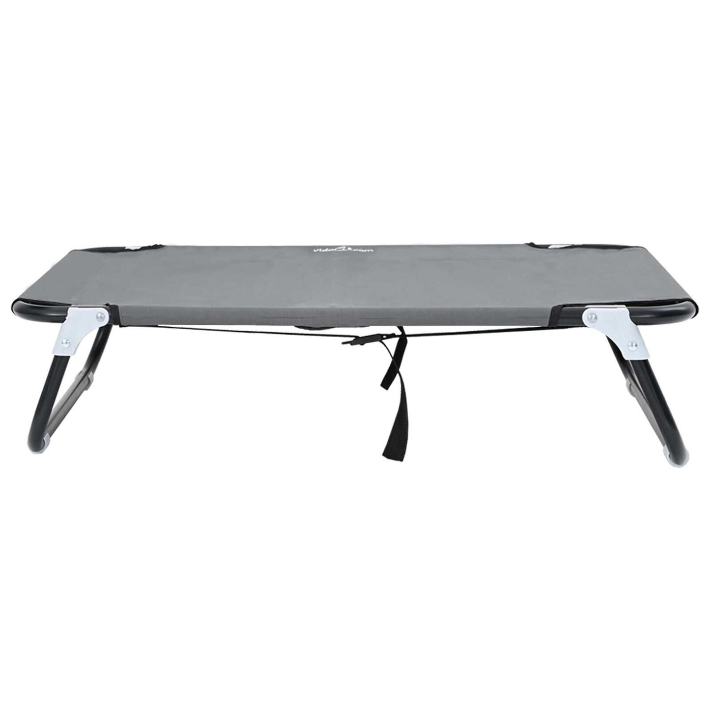 Hundebett Hellgrau 80 X 55 X 18 Cm Stahl