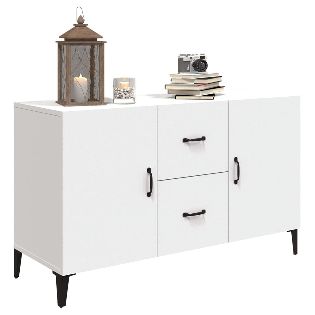 Sideboard Weiß 100X36X60 Cm Holzwerkstoff