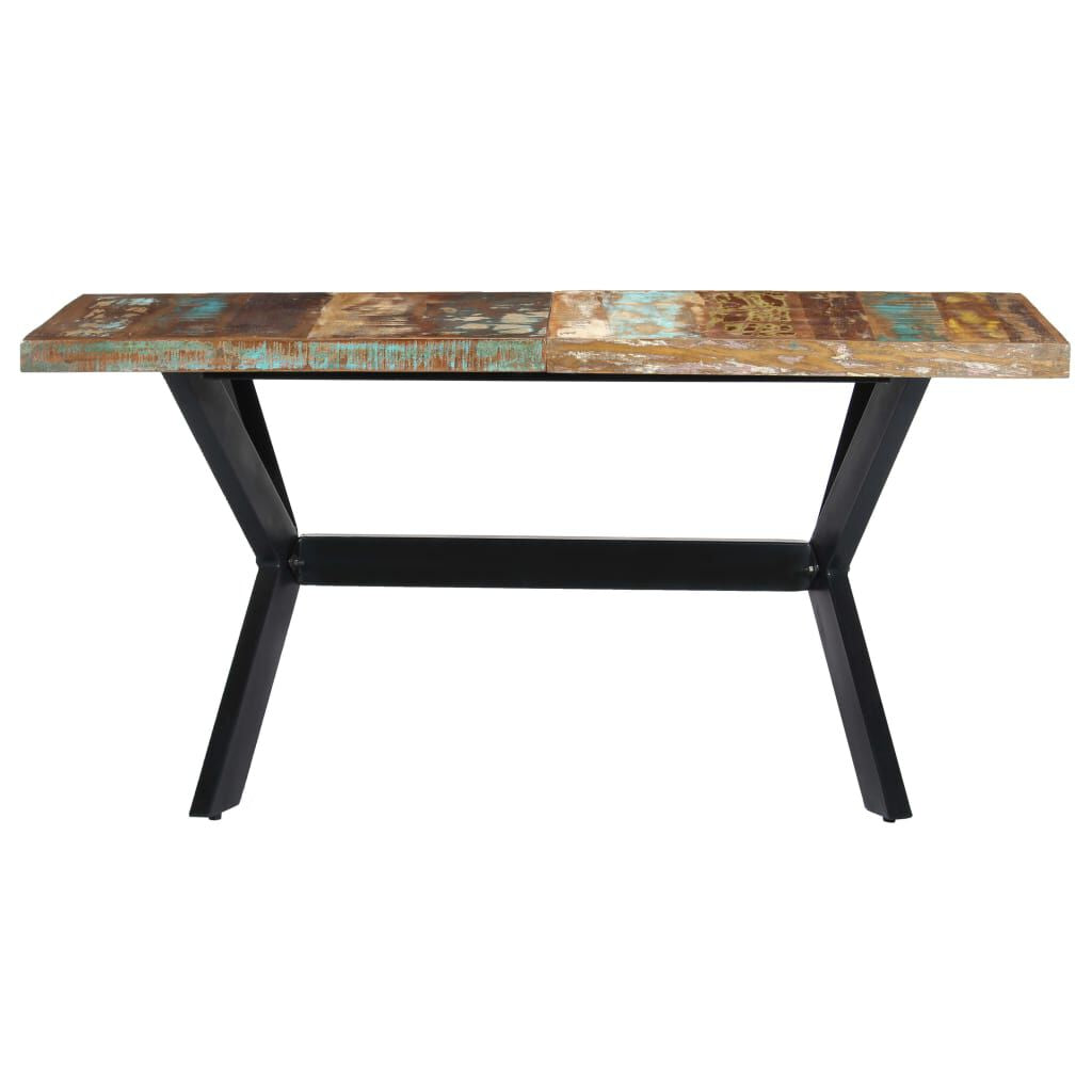 Esstisch 140X70X75 Cm Altholz Massiv