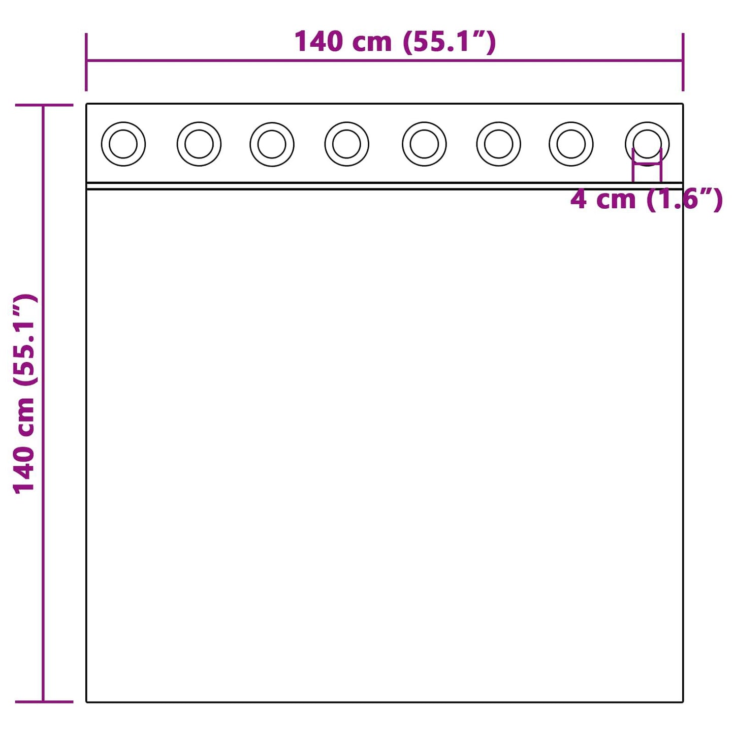 Verdunkelungsvorhänge 2 Pcs Hellgrau 140 X 140 Cm Samt