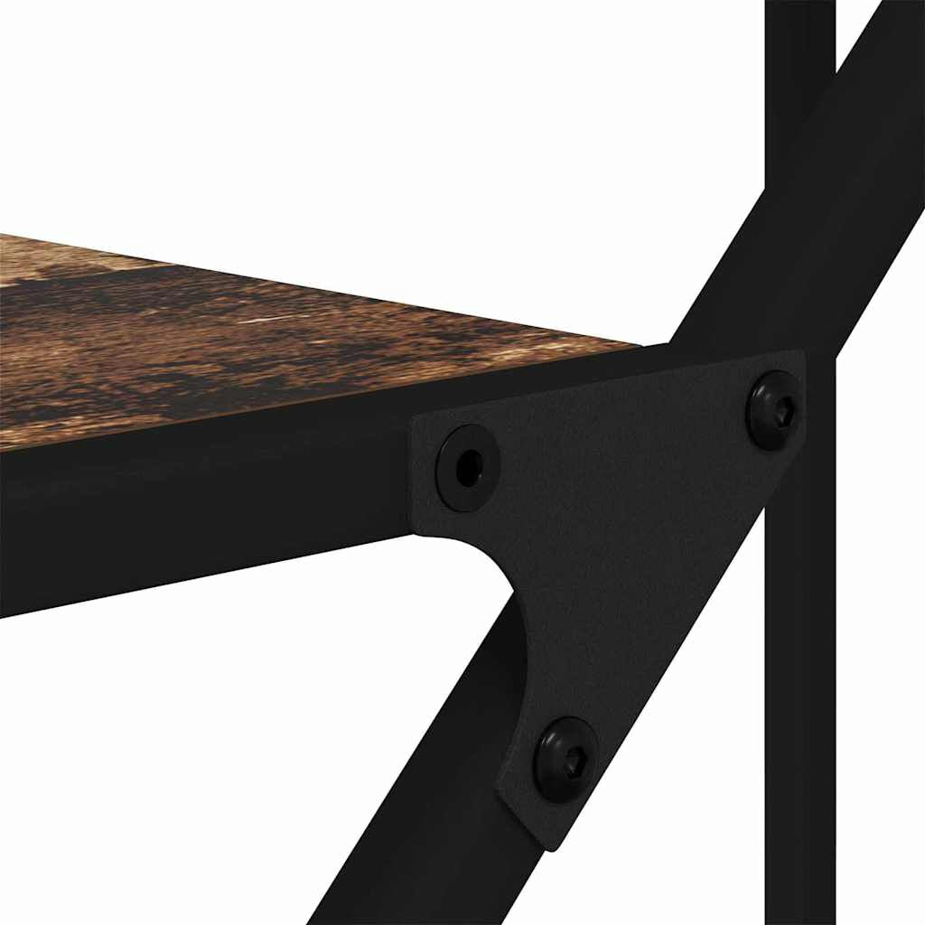 Bücherregal Altholz 91 X 36 X 176 Cm Holzwerkstoff