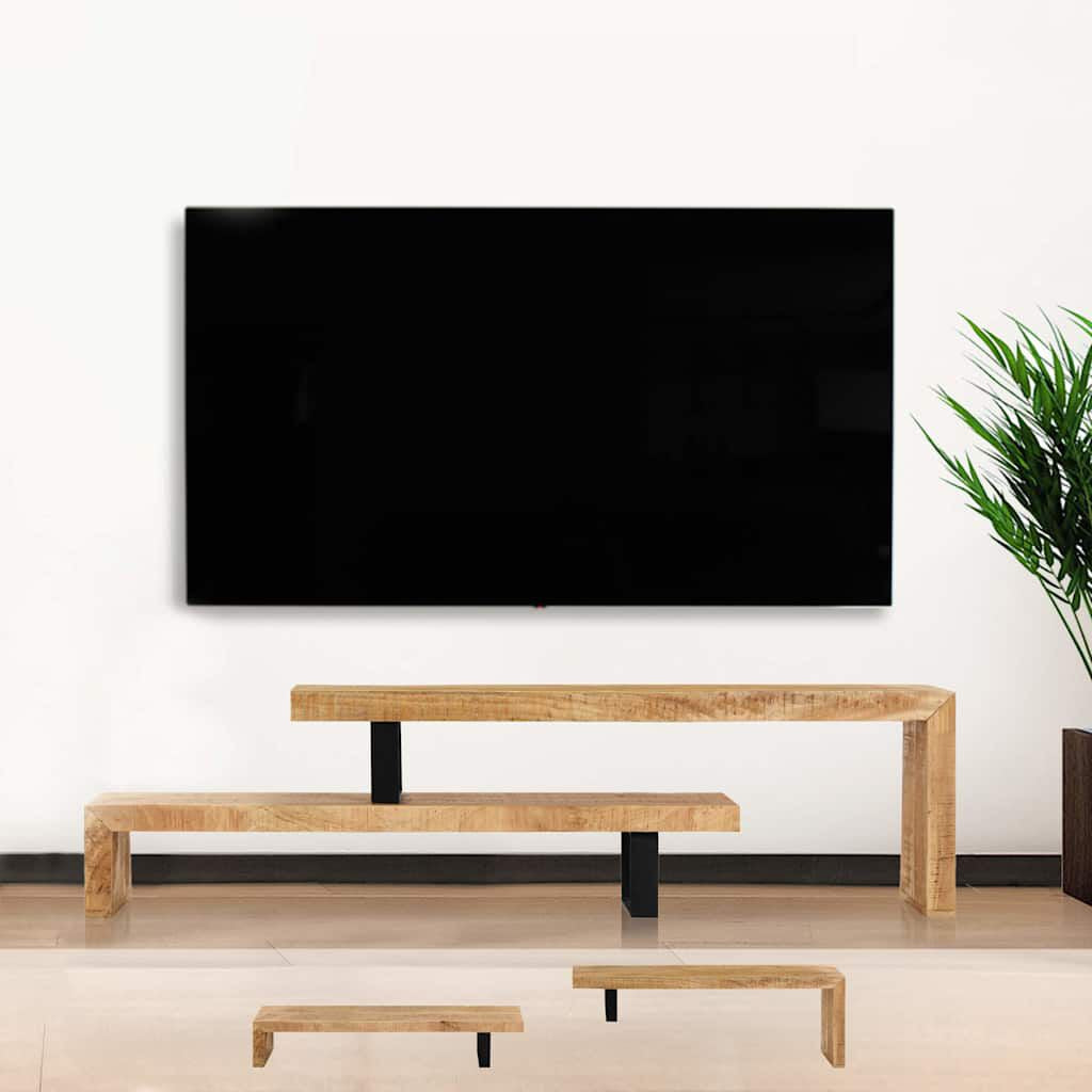 Tv-Lowboard Massivholz Mango