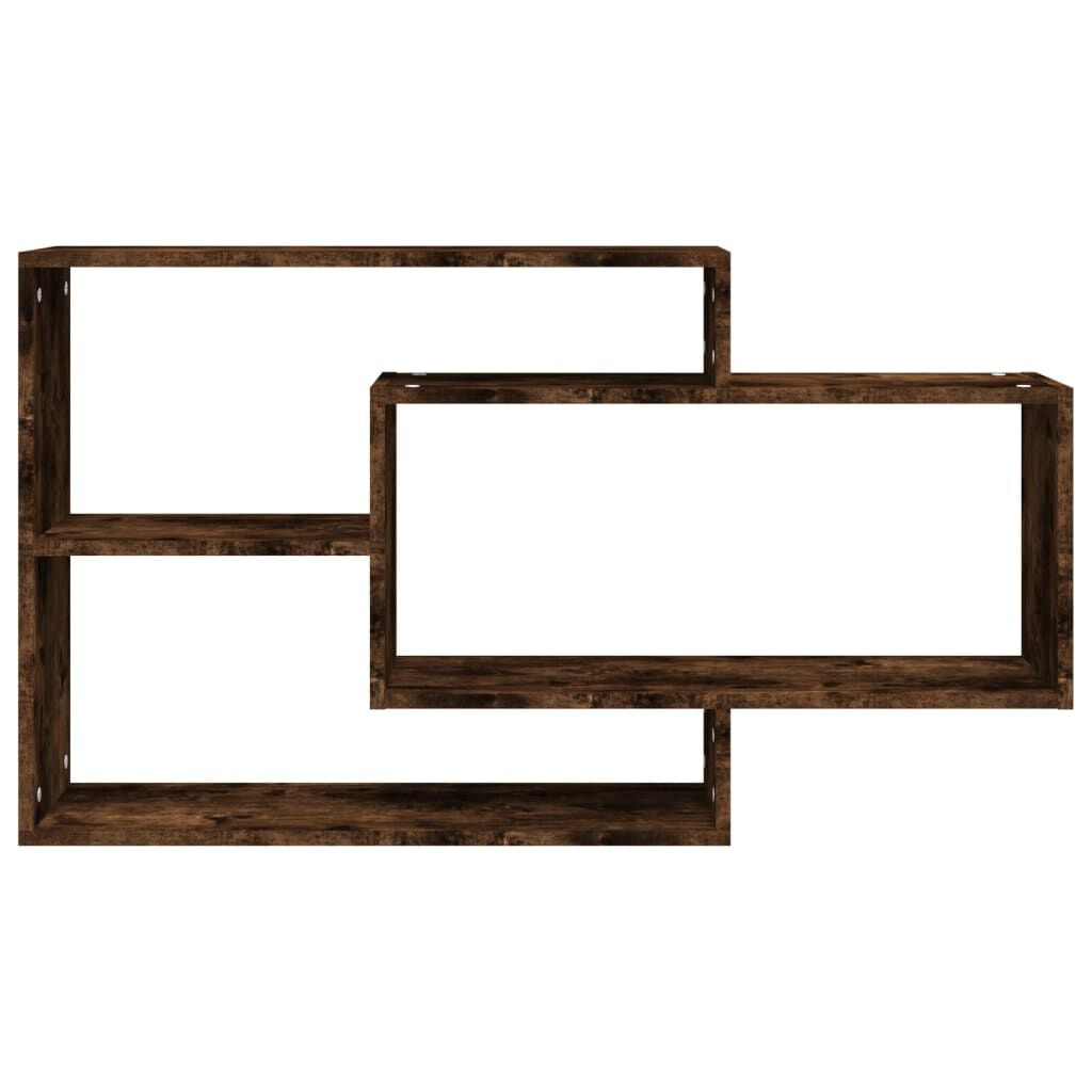 Wandregal Räuchereiche 104X20X58,5 Cm Holzwerkstoff