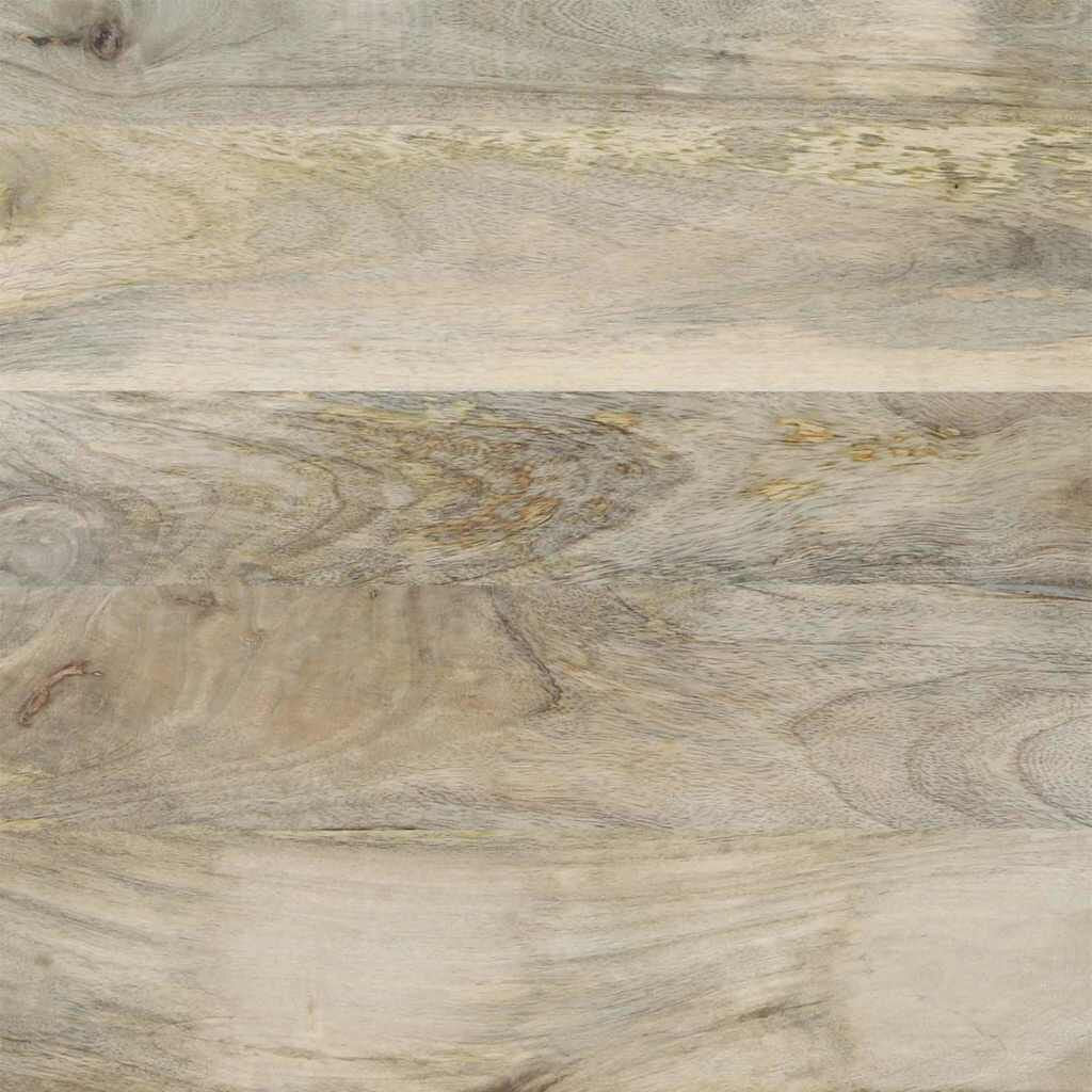 Sideboard Weiß 90 X 33 X 75 Cm Massives Mangoholz