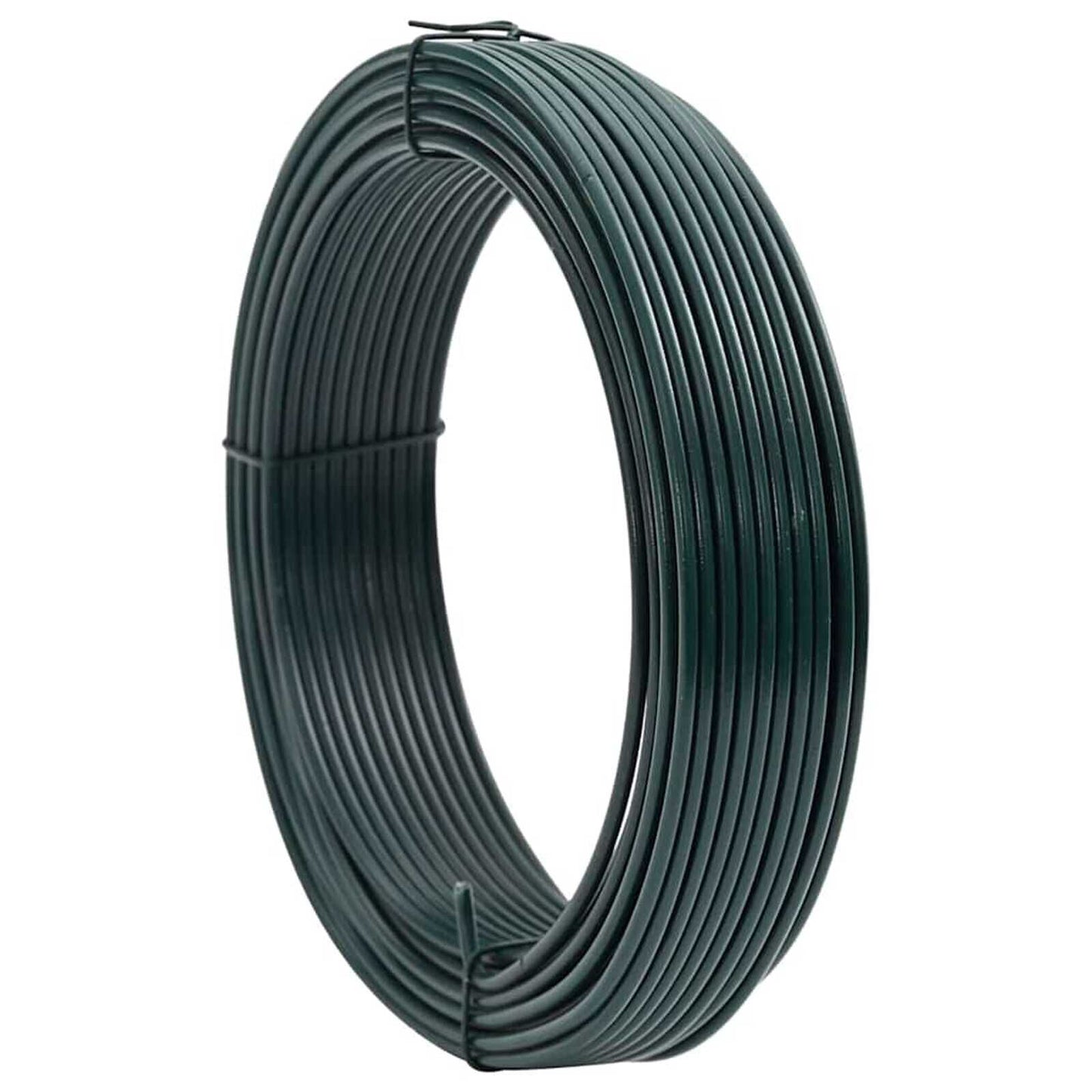 Zaunbindedraht Grün 25 M PVC