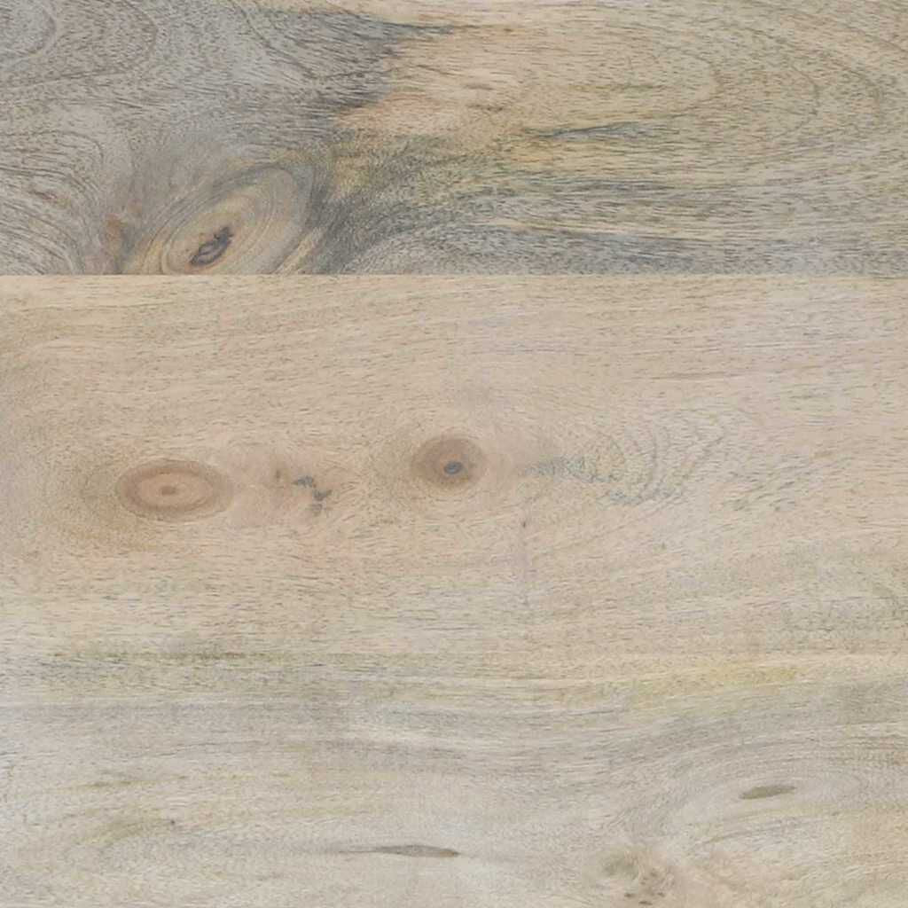 Sideboard Weiß 60 X 33.5 X 75 Cm Massivholz Mango