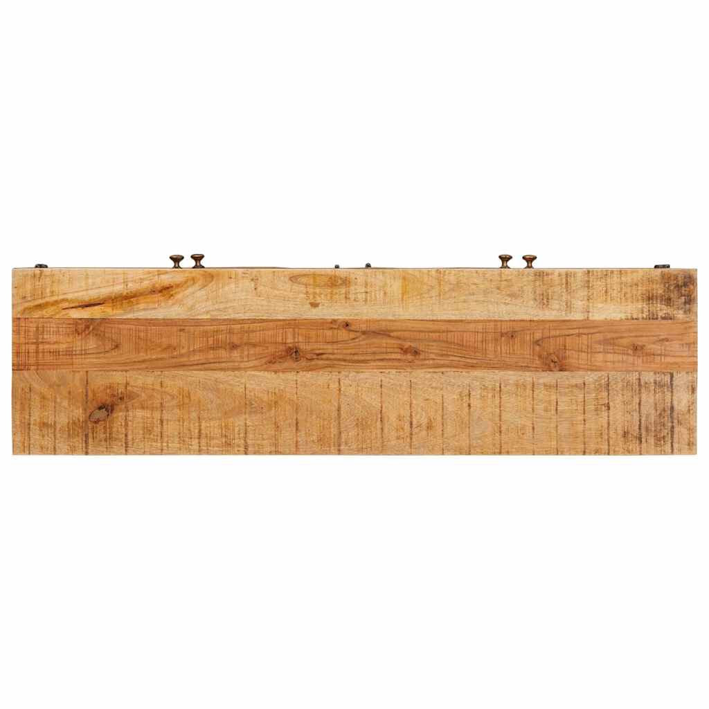 Stauraumschränke Braun 110 X 30 X 45 Cm Massivholz Mango