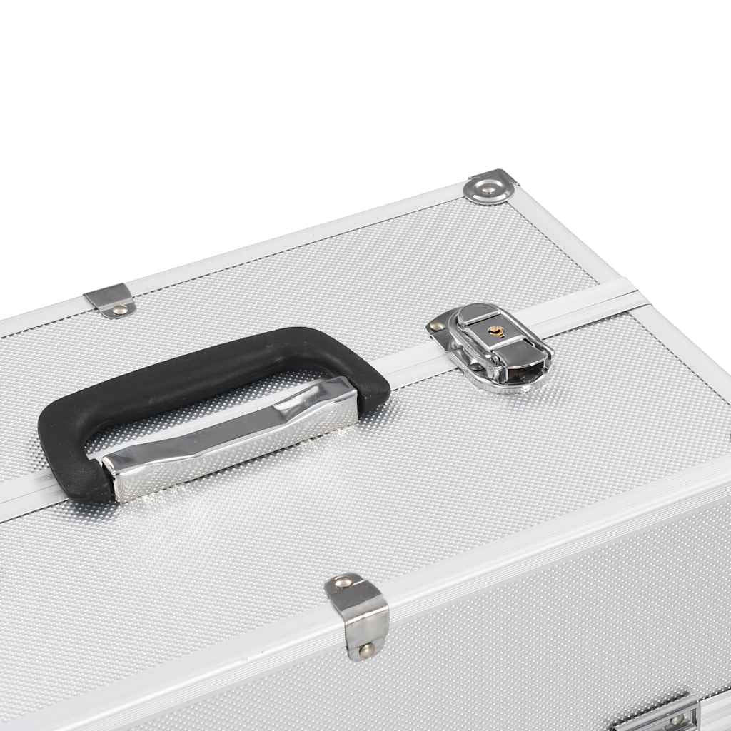 Kosmetikkoffer Schminkkoffer Friseurkoffer Schmuckkoffer Aluminium Vidaxl