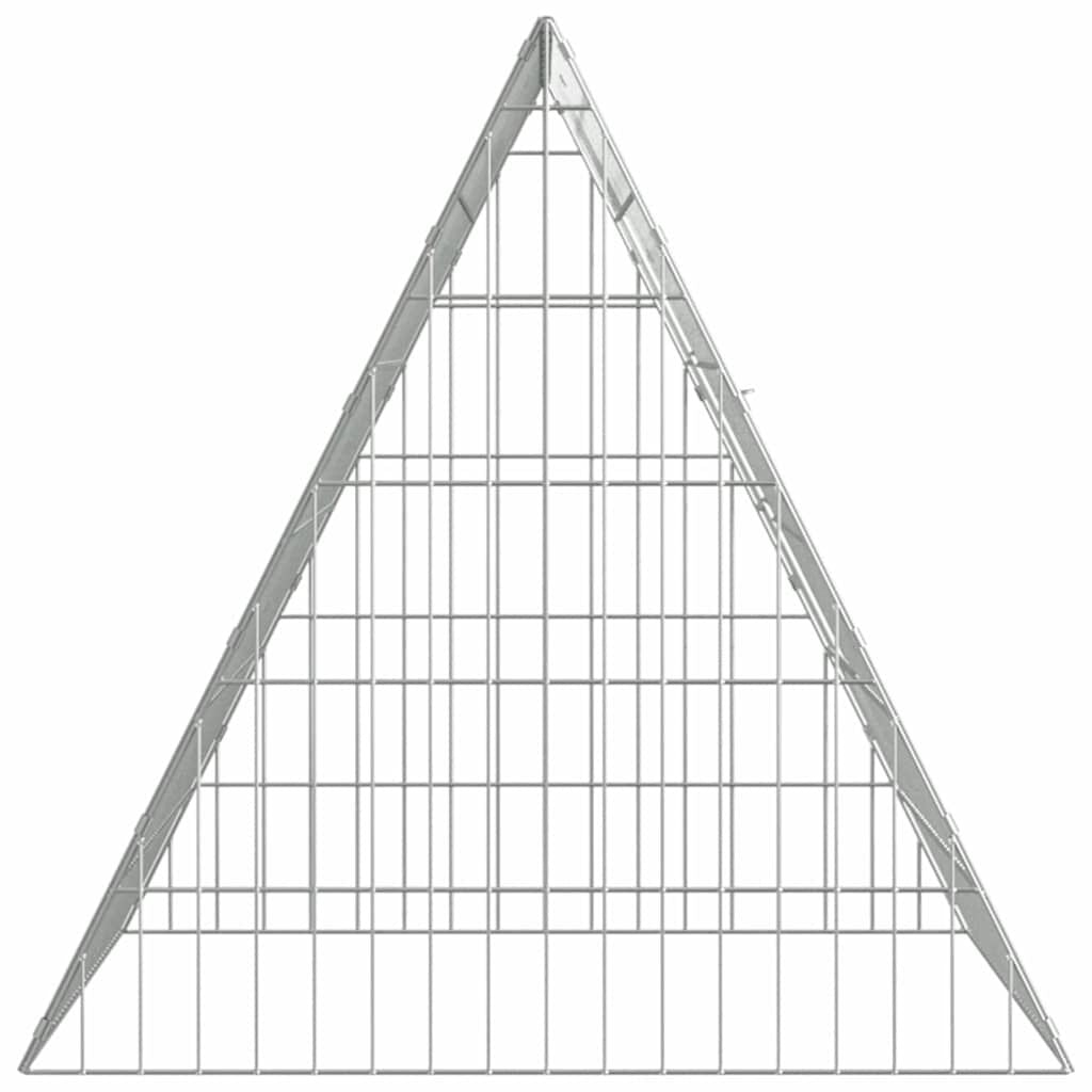Hasenkäfig Silber 650 X 55 X 55 Cm Verzinkter Stahl