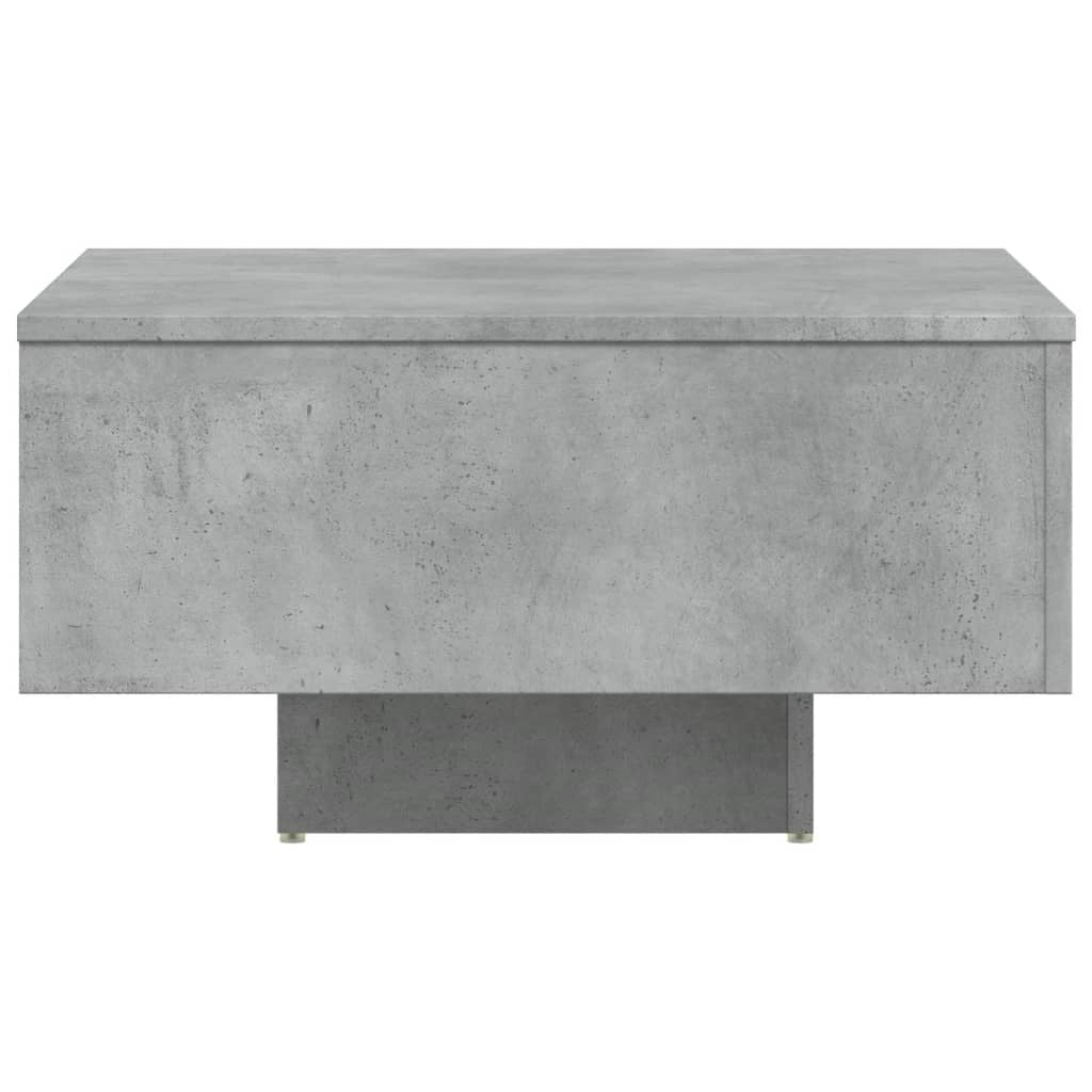 Couchtisch Betongrau 60X60X31,5 Cm Holzwerkstoff
