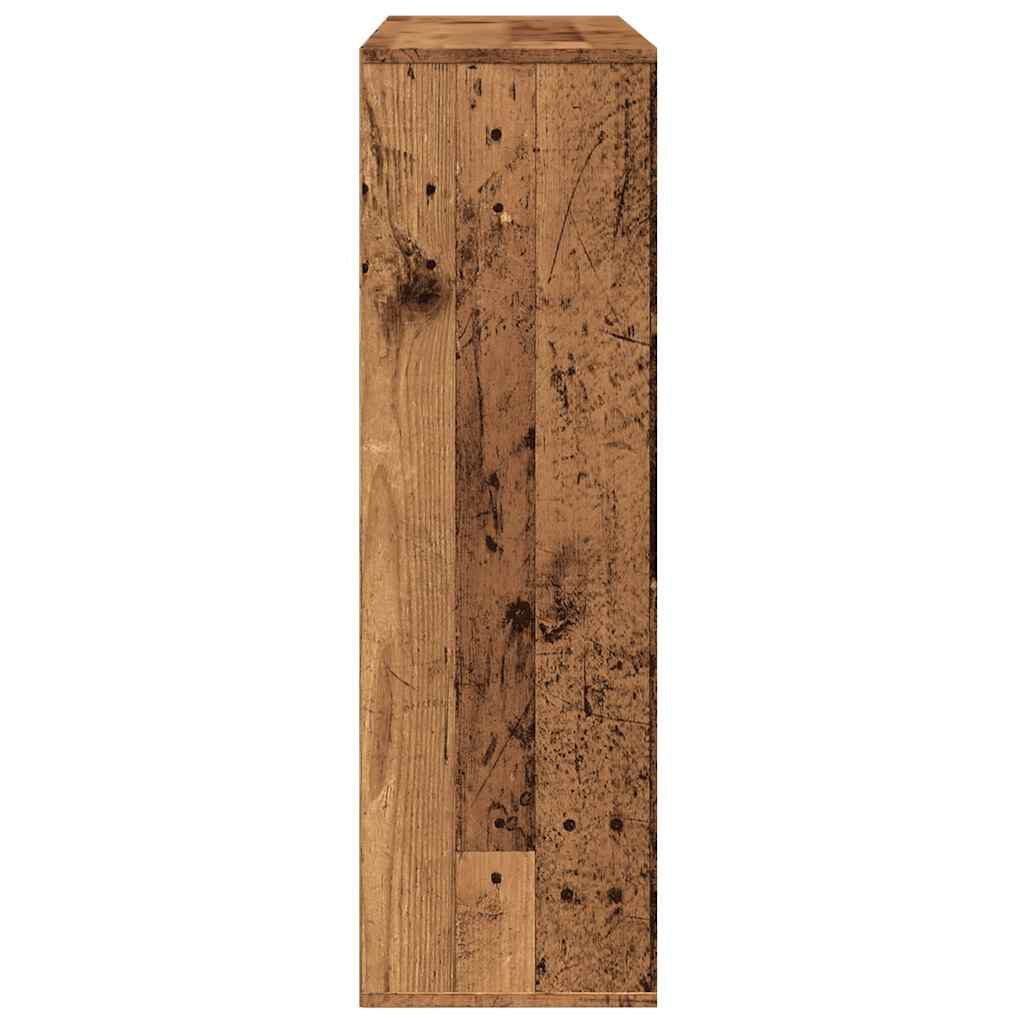Bücherregal Altholz-Optik 98X29X97,5 Cm