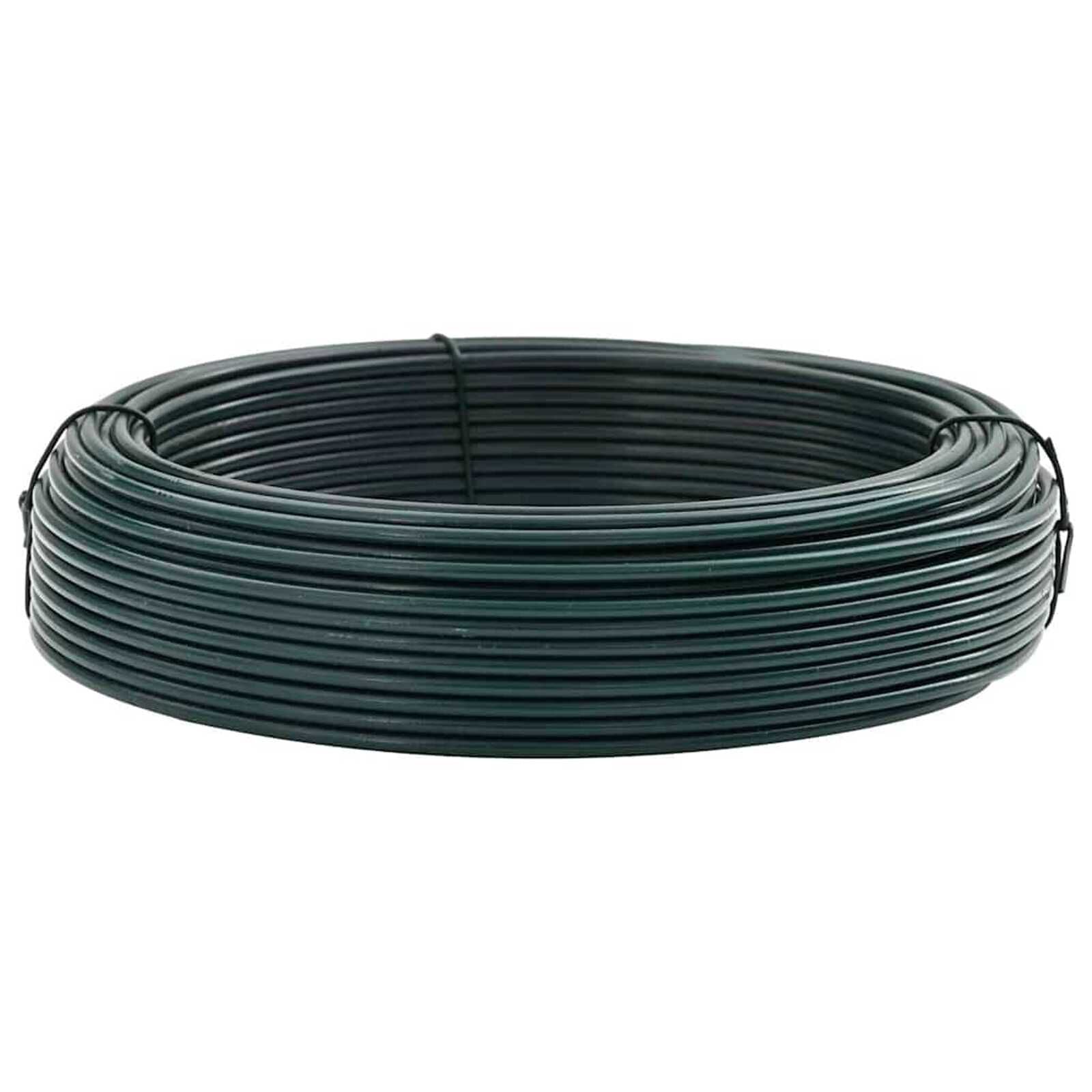 Zaunbindedraht Grün 25 M PVC