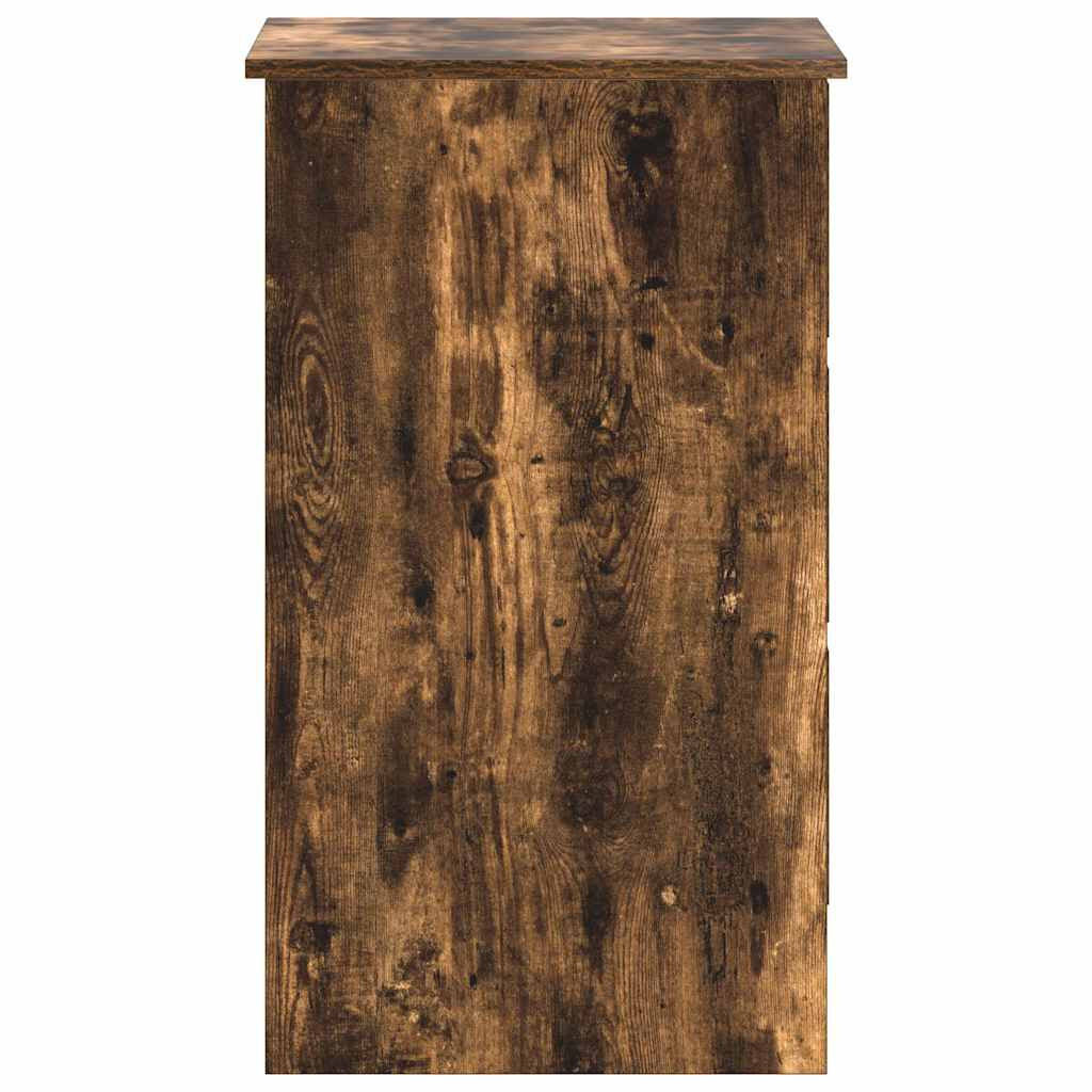 Schreibtisch Räuchereiche 90X45X76 Cm Holzwerkstoff