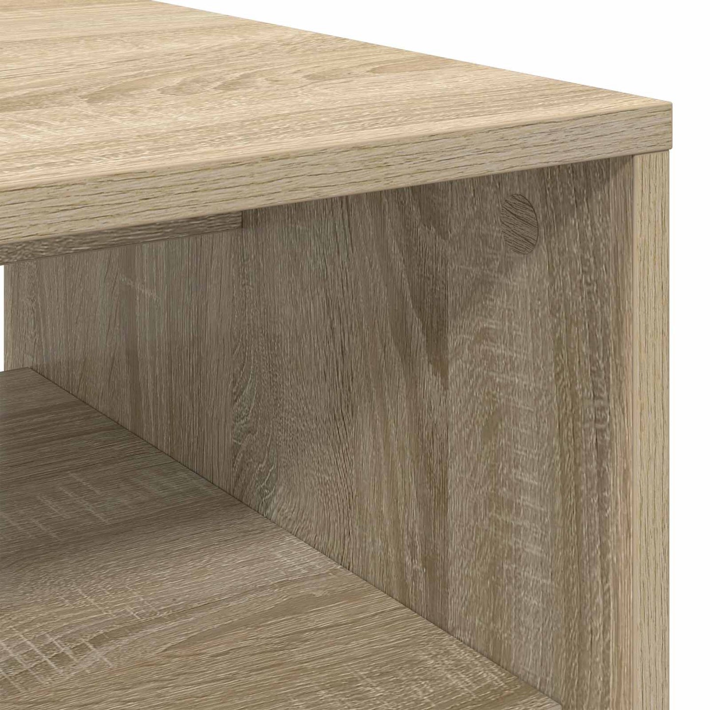 Couchtisch Sonoma-Eiche 60 X 50 X 40 Cm Holzwerkstoff