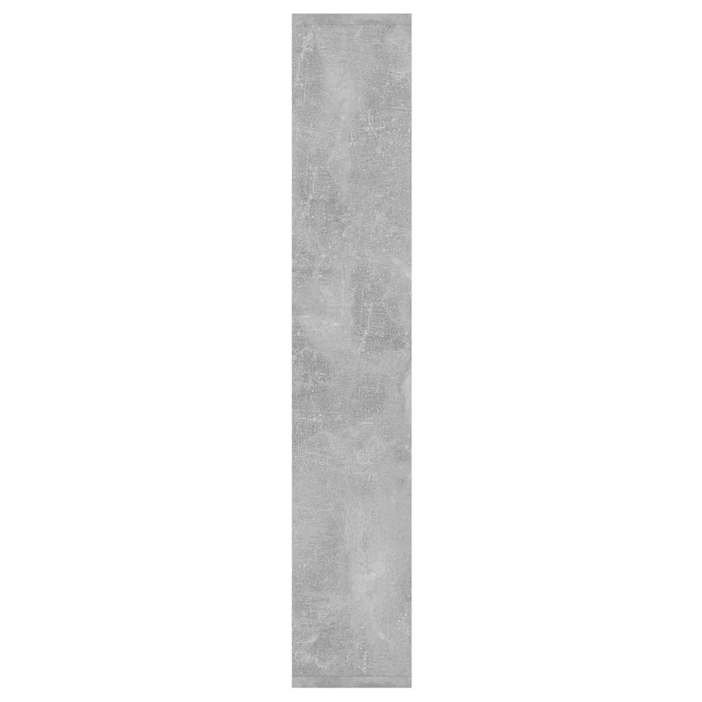Wandregal Betongrau 36X16X90 Cm Holzwerkstoff
