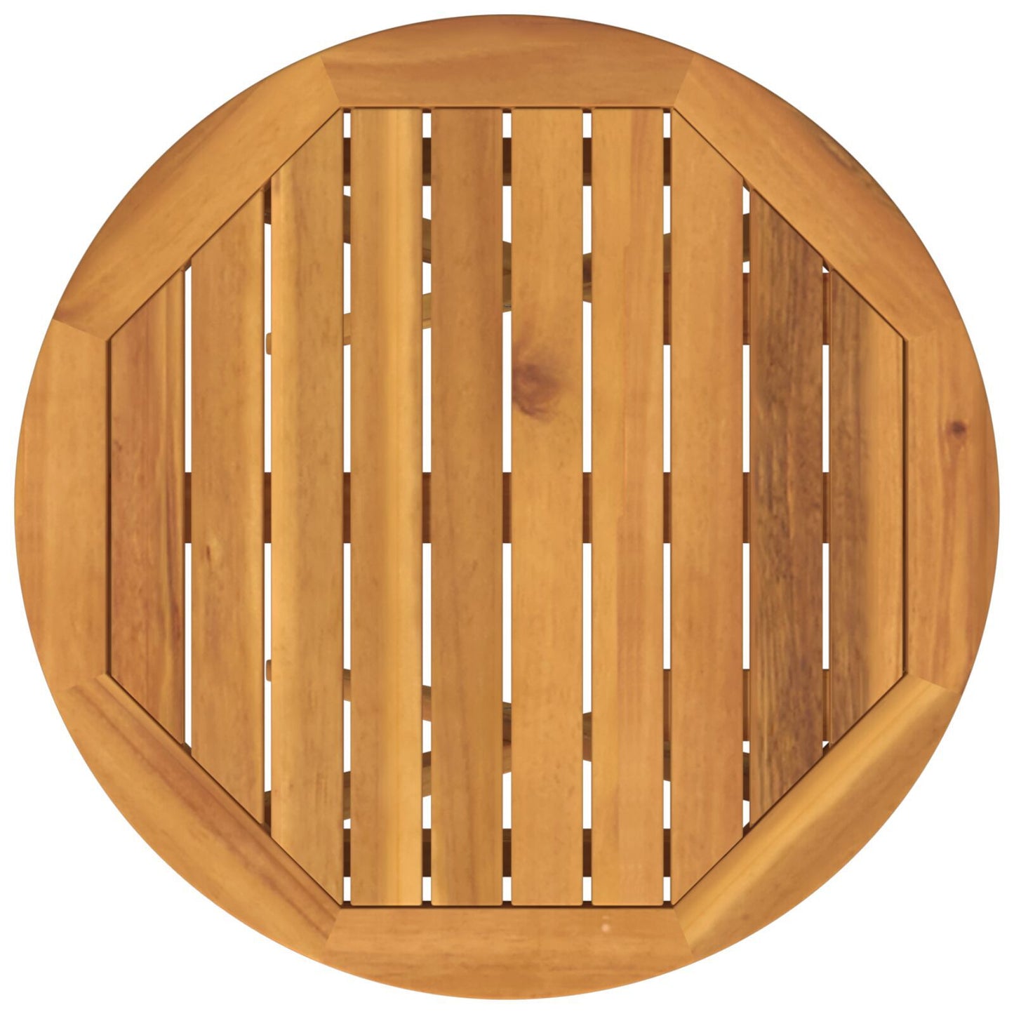 Garten Bistro Set 3 Pcs Braun Massivholz Akazie