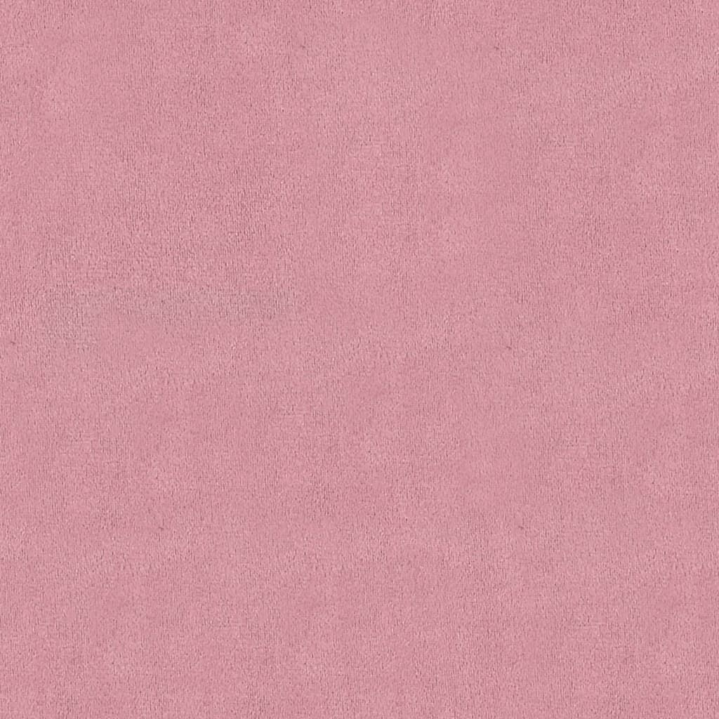 Sitzbank Rosa 110X40X70 Cm Samt