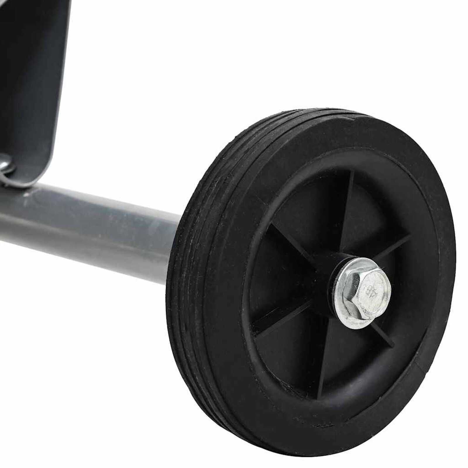 Trommelventilator Mit Rad Silber 79 X 37 X 82 Cm Aluminium