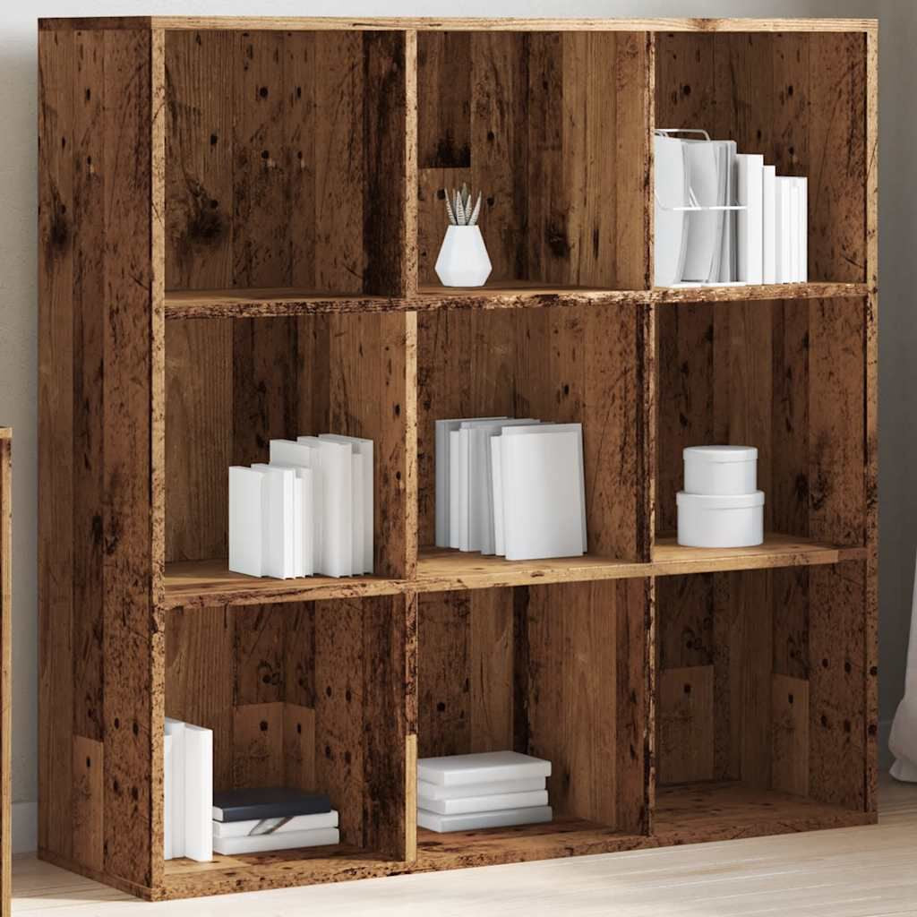 Bücherregal Altholz-Optik 98X29X97,5 Cm