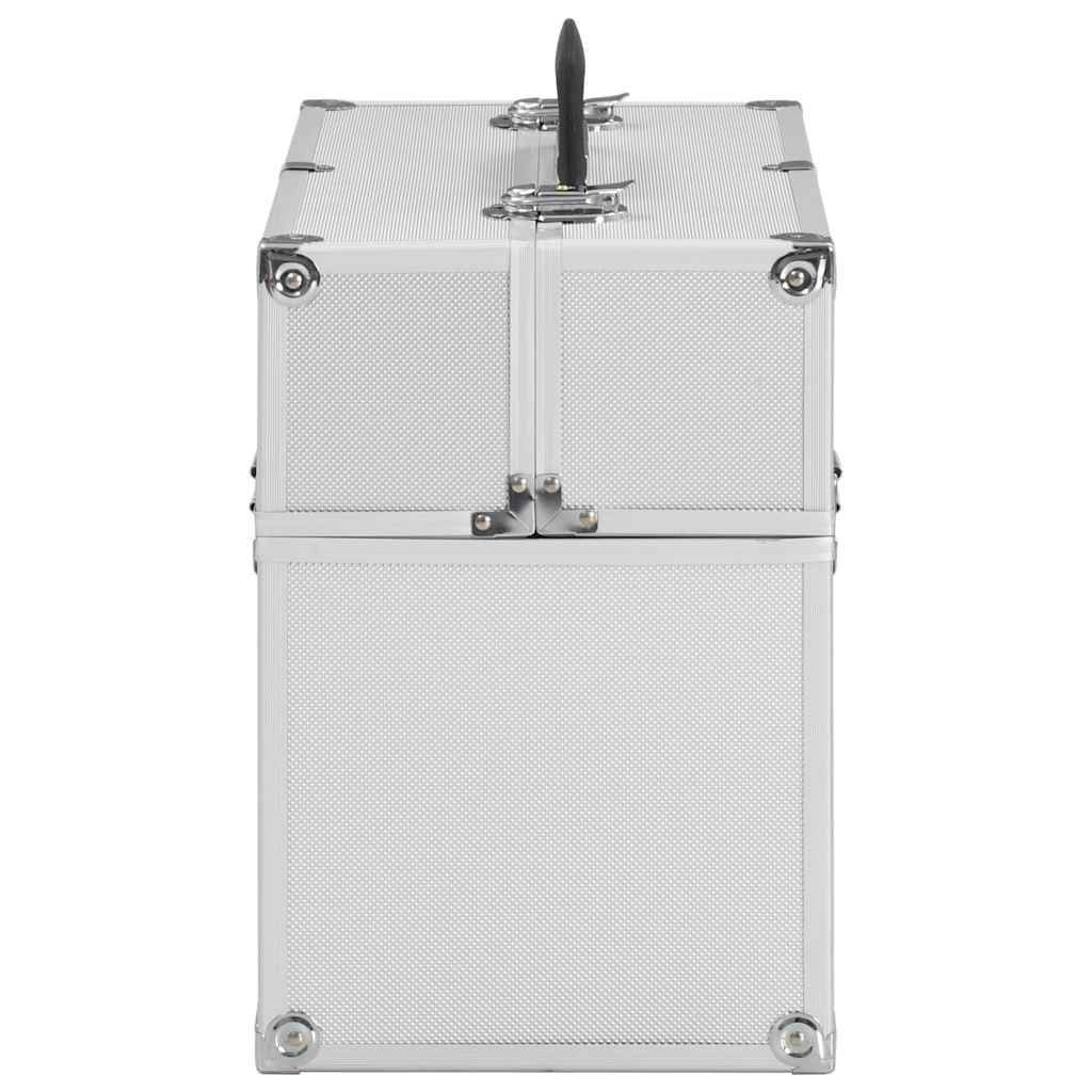 Kosmetikkoffer Schminkkoffer Friseurkoffer Schmuckkoffer Aluminium Vidaxl