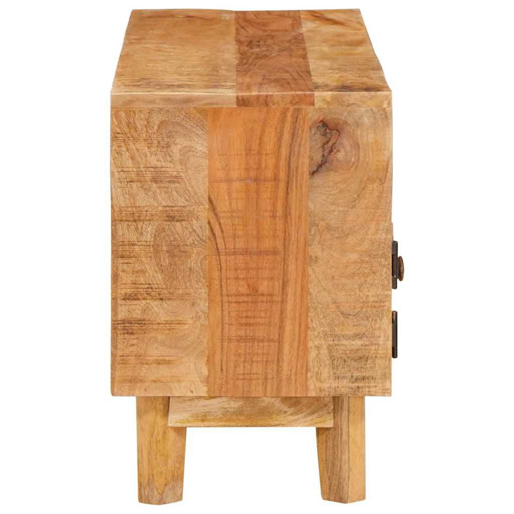 Stauraumschränke Braun 110 X 30 X 45 Cm Massivholz Mango