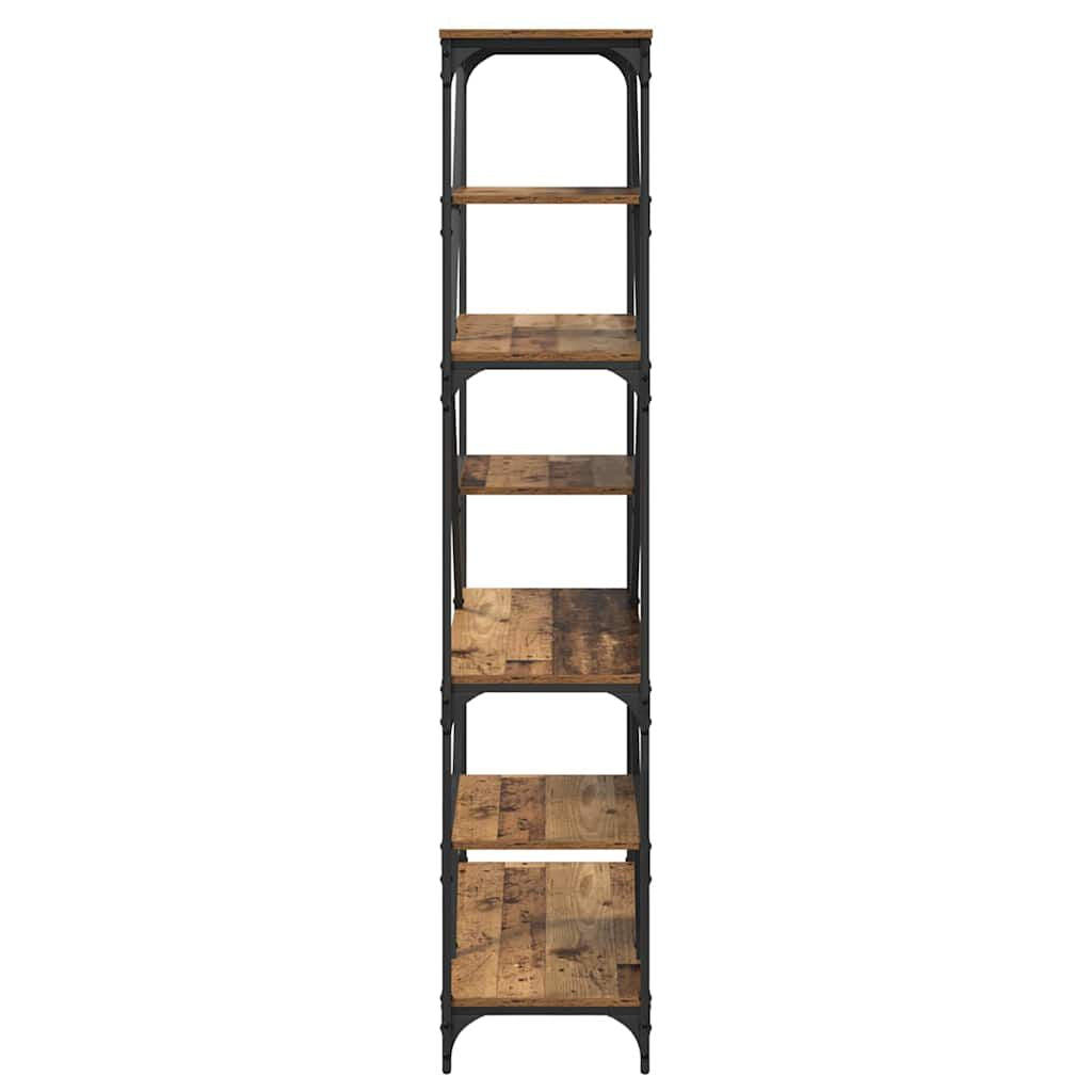 Bücherregal Altholz 91 X 36 X 176 Cm Holzwerkstoff