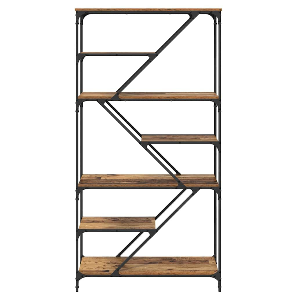 Bücherregal Altholz 91 X 36 X 176 Cm Holzwerkstoff