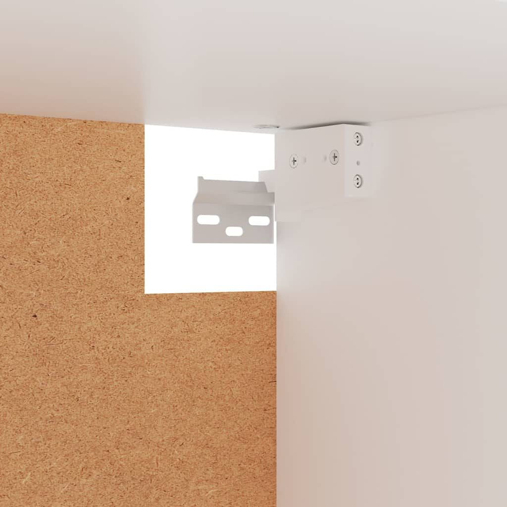 Kleiderschrank Weiß 100X32,5X35 Cm Holzwerkstoff