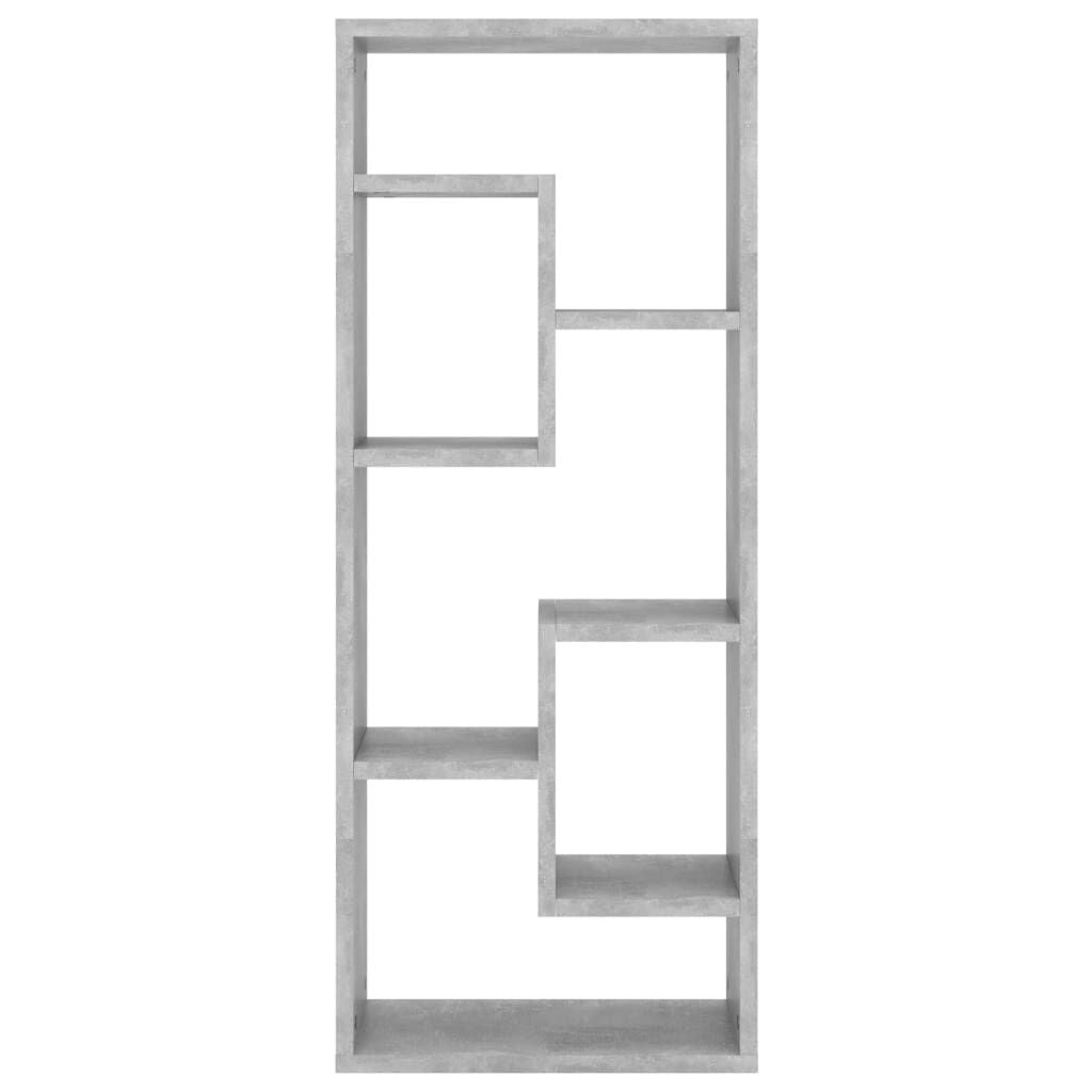 Wandregal Betongrau 36X16X90 Cm Holzwerkstoff