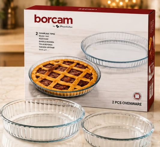 Borcam 2-teiliges Ofenform-Set
