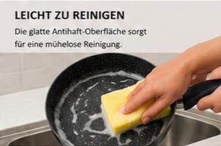 ROYALTY LINE® 3-TEILIGES SAUCEPAN-SET MIT MARMOR-ANTIHAFTBESCHICHTUNG