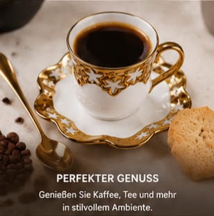 IDEALOVE® Porzellan-Kaffeetassen-Set – 12-teilig