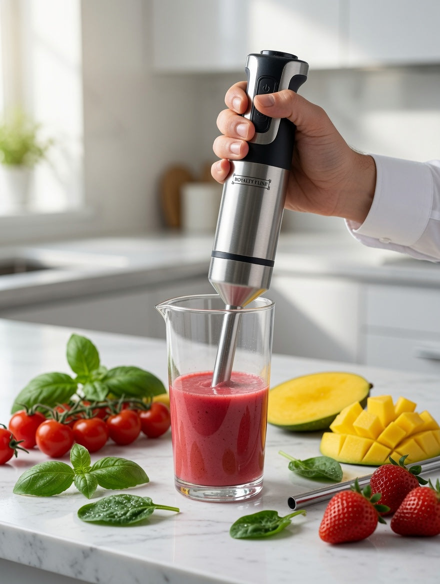 Royalty Line Hand-Stabmixer ESTM-800.743.2 – Kraftvoll. Ergonomisch. Zuverlässig.