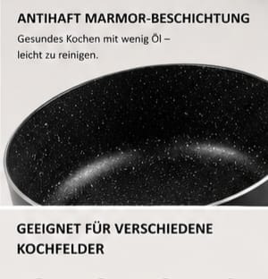 ROYALTY LINE® 3-TEILIGES SAUCEPAN-SET MIT MARMOR-ANTIHAFTBESCHICHTUNG