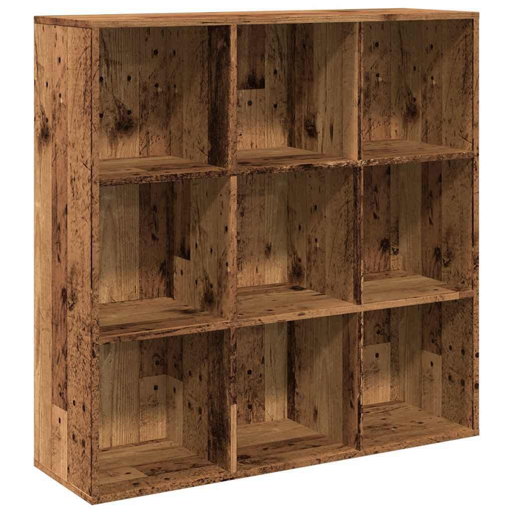 Bücherregal Altholz-Optik 98X29X97,5 Cm