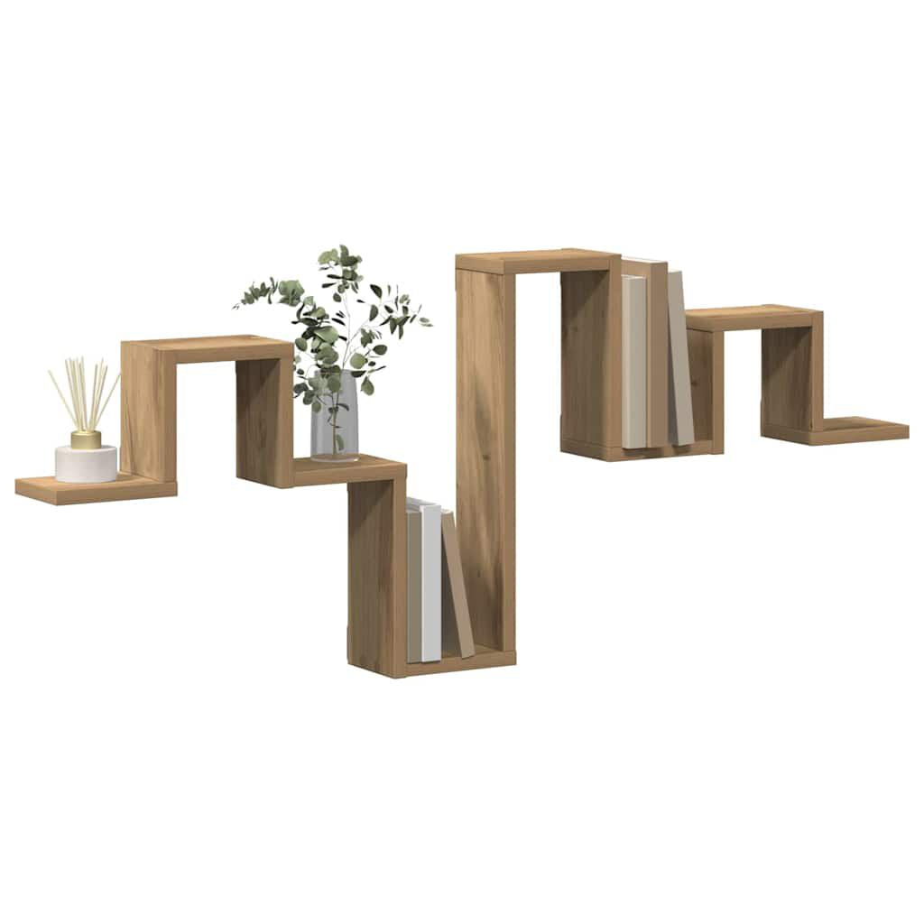 Wandregal Wandmontiert Artisan-Eiche 104,5 X 43 X 10 Cm