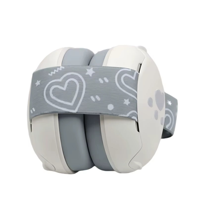 Baby Ear Protection for Babies Toddlers Elastic Noise Reduction Earmuffs Baby Headphones against Hearing Damage Improves Sleep