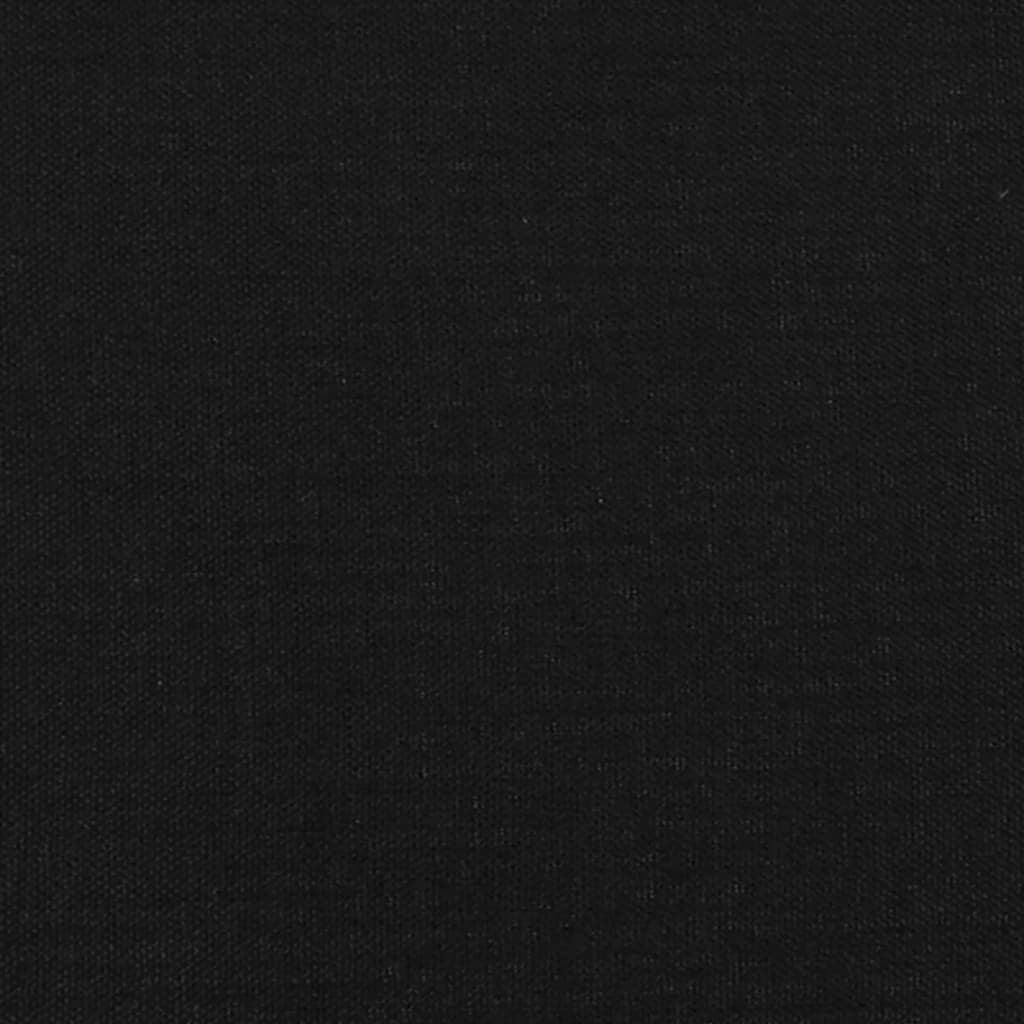 Boxspringbettgestell Schwarz 140X200 Cm Stoff