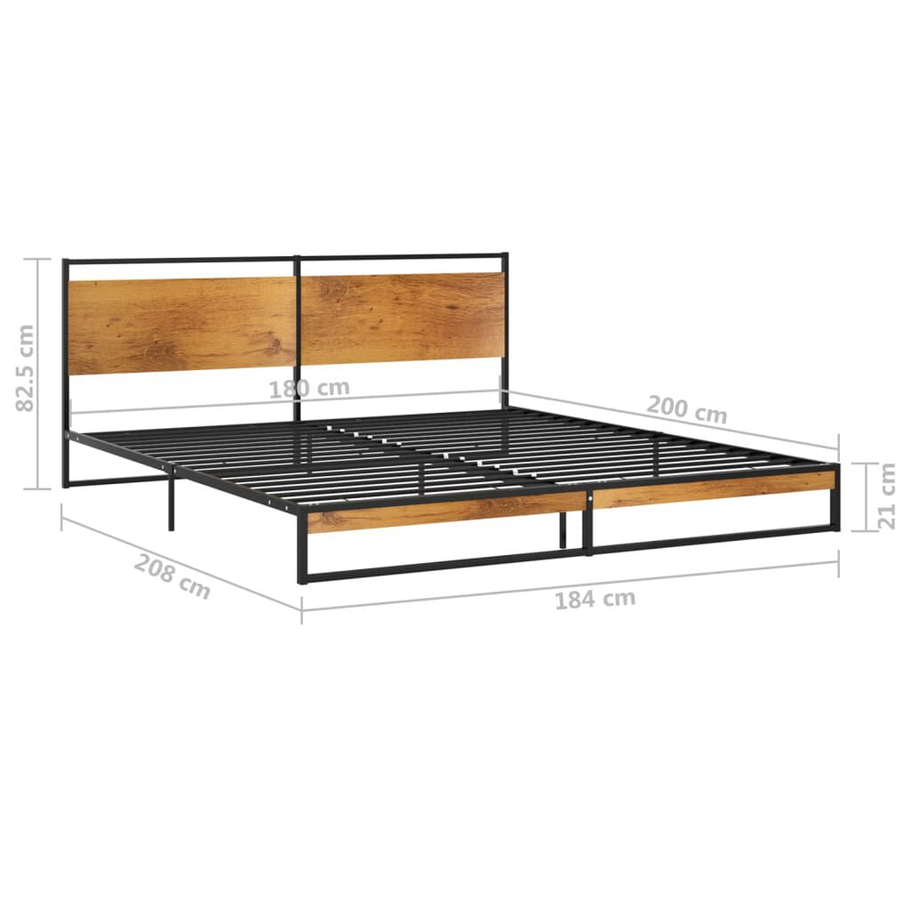 Bettgestell Metall 180X200 Cm