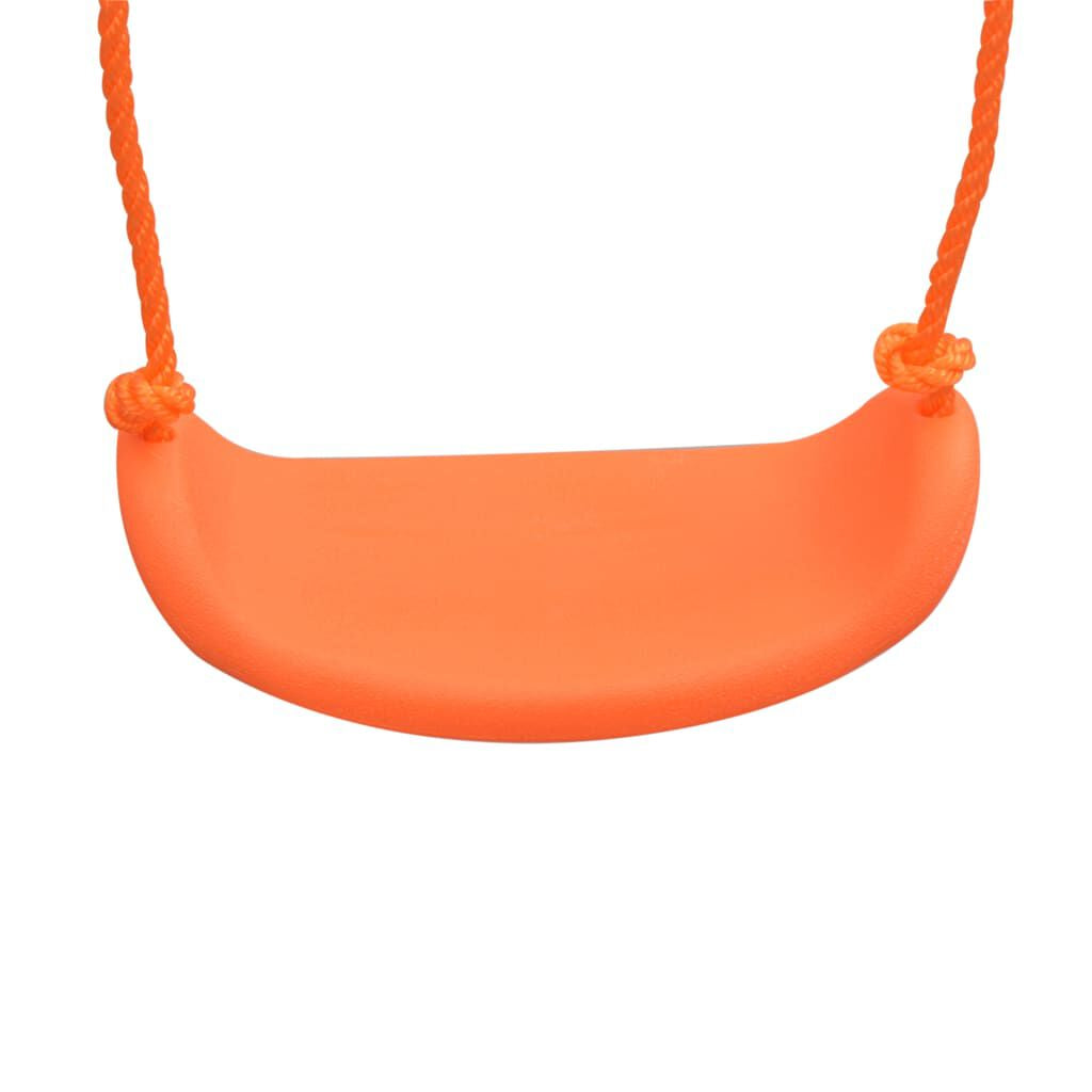 Schaukelset Mit 4 Sitzen Orange