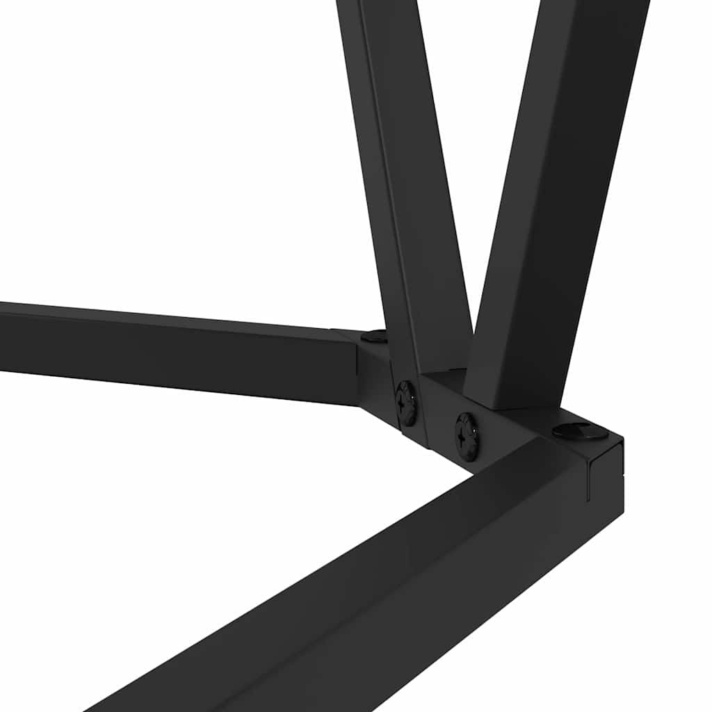 Beistelltisch-Set 2 Pcs Schwarze Eiche 50 X 50 X 40 Cm