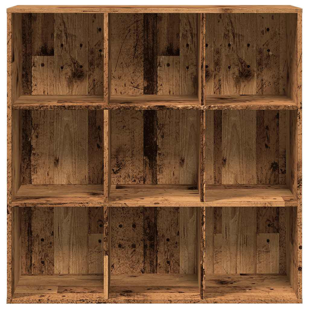 Bücherregal Altholz-Optik 98X29X97,5 Cm