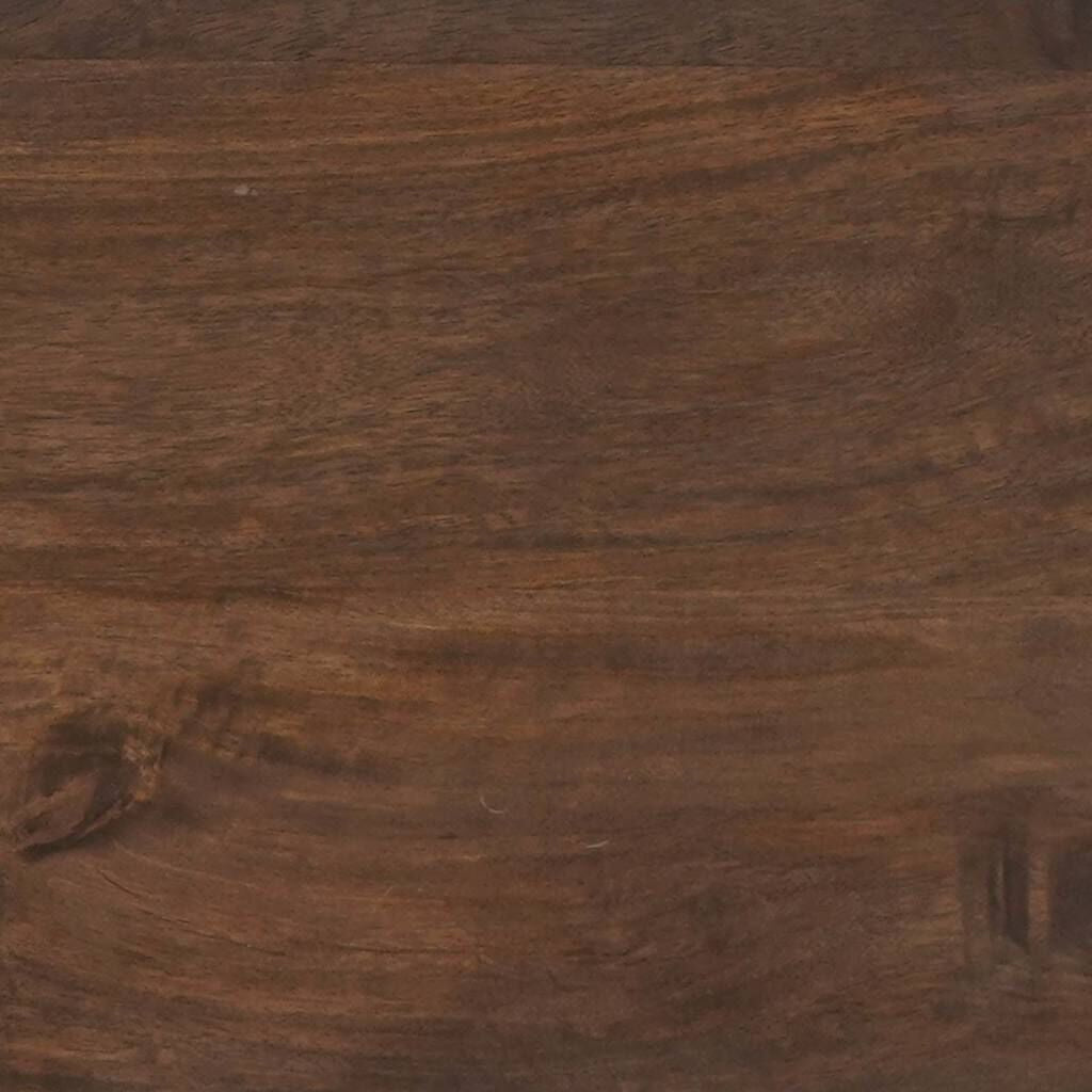 Sideboard Walnuss 60 X 33,5 X 75 Cm Massivholz Mango