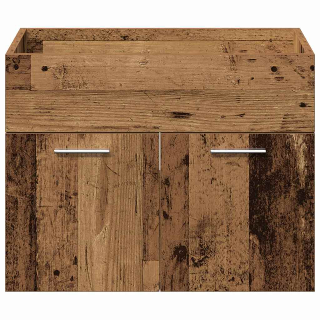 Badezimmerschrank Altholz 60 X 38,5 X 46 Cm Holzwerkstoff