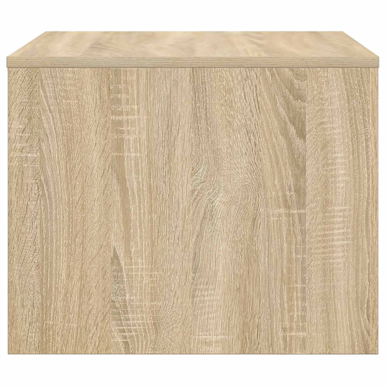 Couchtisch Sonoma-Eiche 60 X 50 X 40 Cm Holzwerkstoff