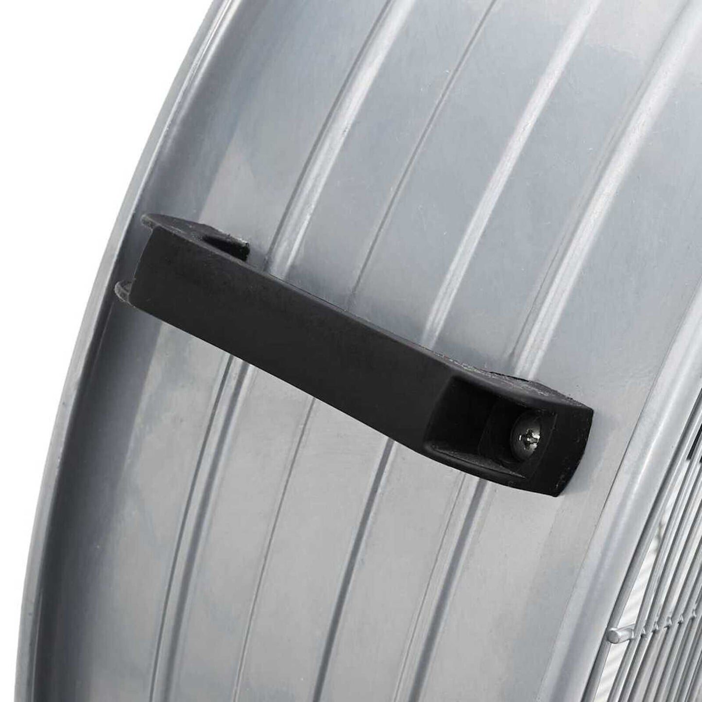 Trommelventilator Mit Rad Silber 79 X 37 X 82 Cm Aluminium