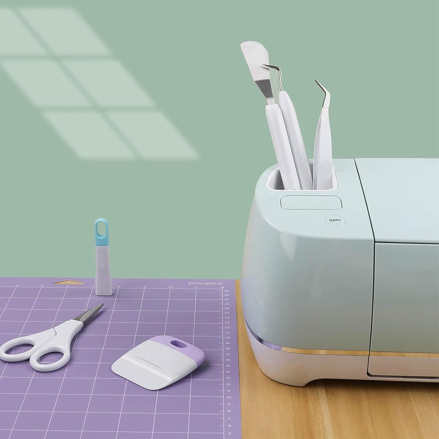 Plotter Zubehör,13 Stück Vinyl Jäten Werkzeuge Für Cricut Silhouette Unkrautschaber Silhouette Zubehör,Entgitterwerkzeug Plotter Werkzeuge Plotter Set,Cameos, Beschriftung, DIY Machen