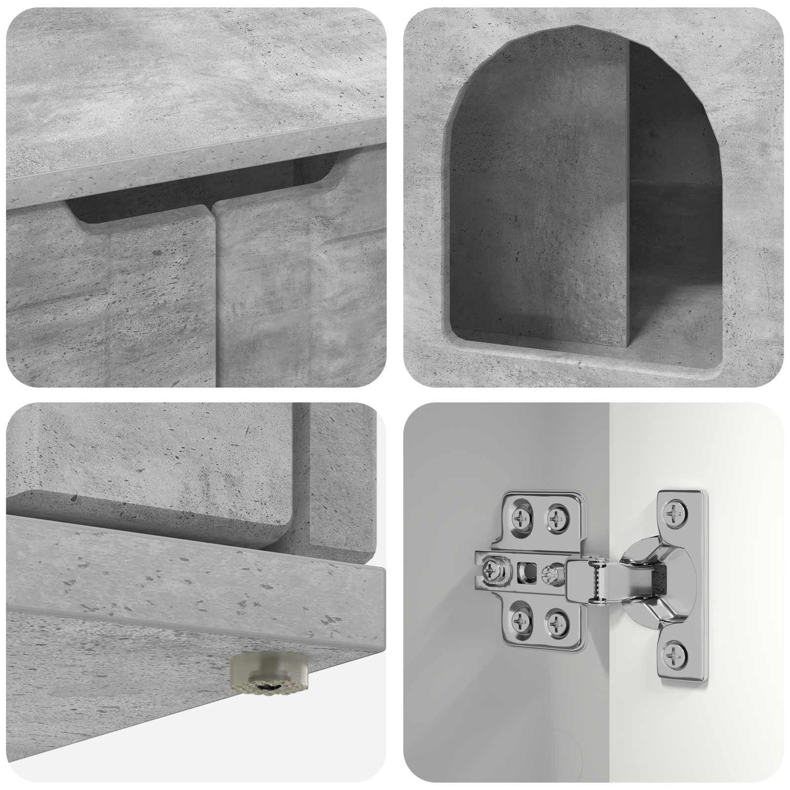 Katzenhaus Beton 85 X 55 X 50,5 Cm Holzwerkstoff